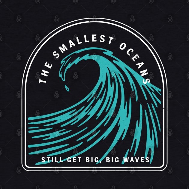 The smallest oceans still get big big waves by BodinStreet